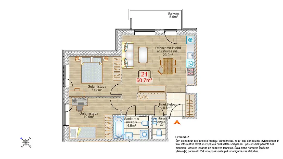 Rīga, Āgenskalns, Gardenes iela 6