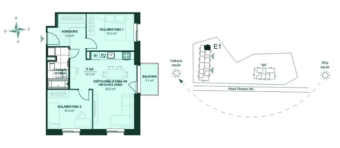 Rīga, Dzirciems, Mazā Stacijas iela 5