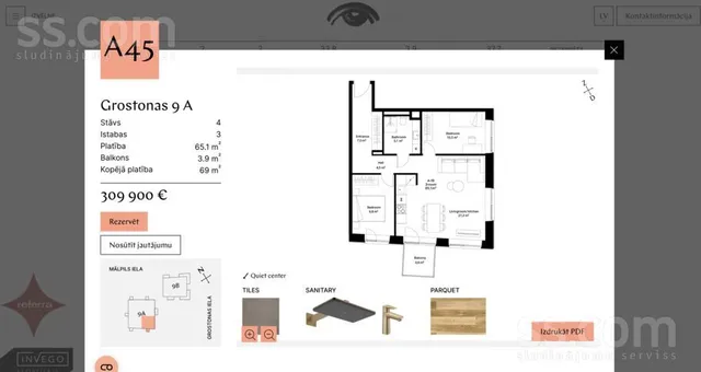 Grostonas 9a, Centre — foto 3